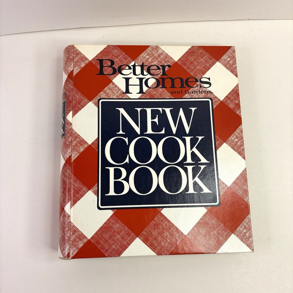 Better Homes and Gardens New Cook Book 1991 Cookbook Red Spiral Binder CLEAN